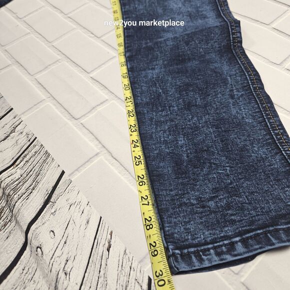 Men's Royal Spirit Denim Blue Jeans Size 34 shoestring waistband New - Picture 2 of 16